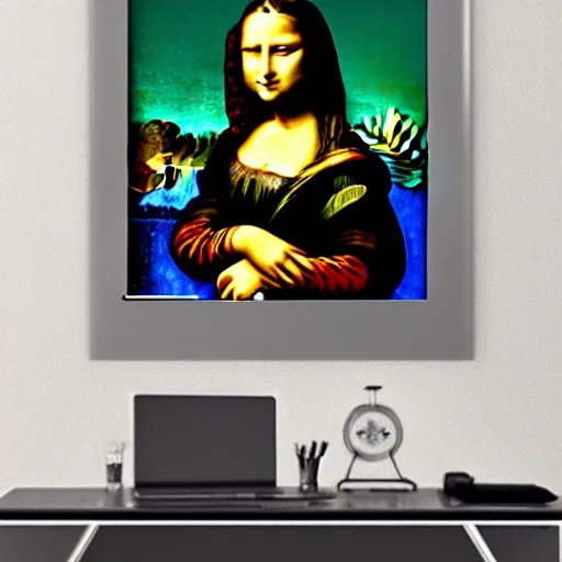 Prompt: expand mona lisa da vinci, by da vanci