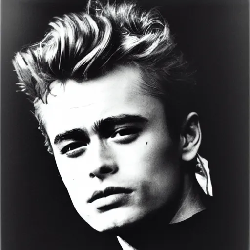 Image similar to james dean by robert mapplethorpe