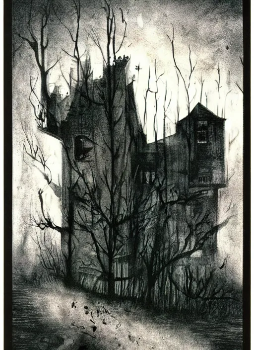 Image similar to book cover of scary stories to tell in the dark paperback novel by stephen gammell