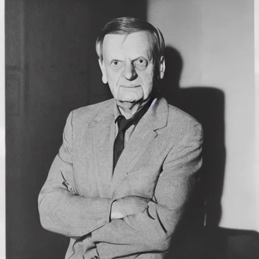 Prompt: A studio portrait of Olof Palme