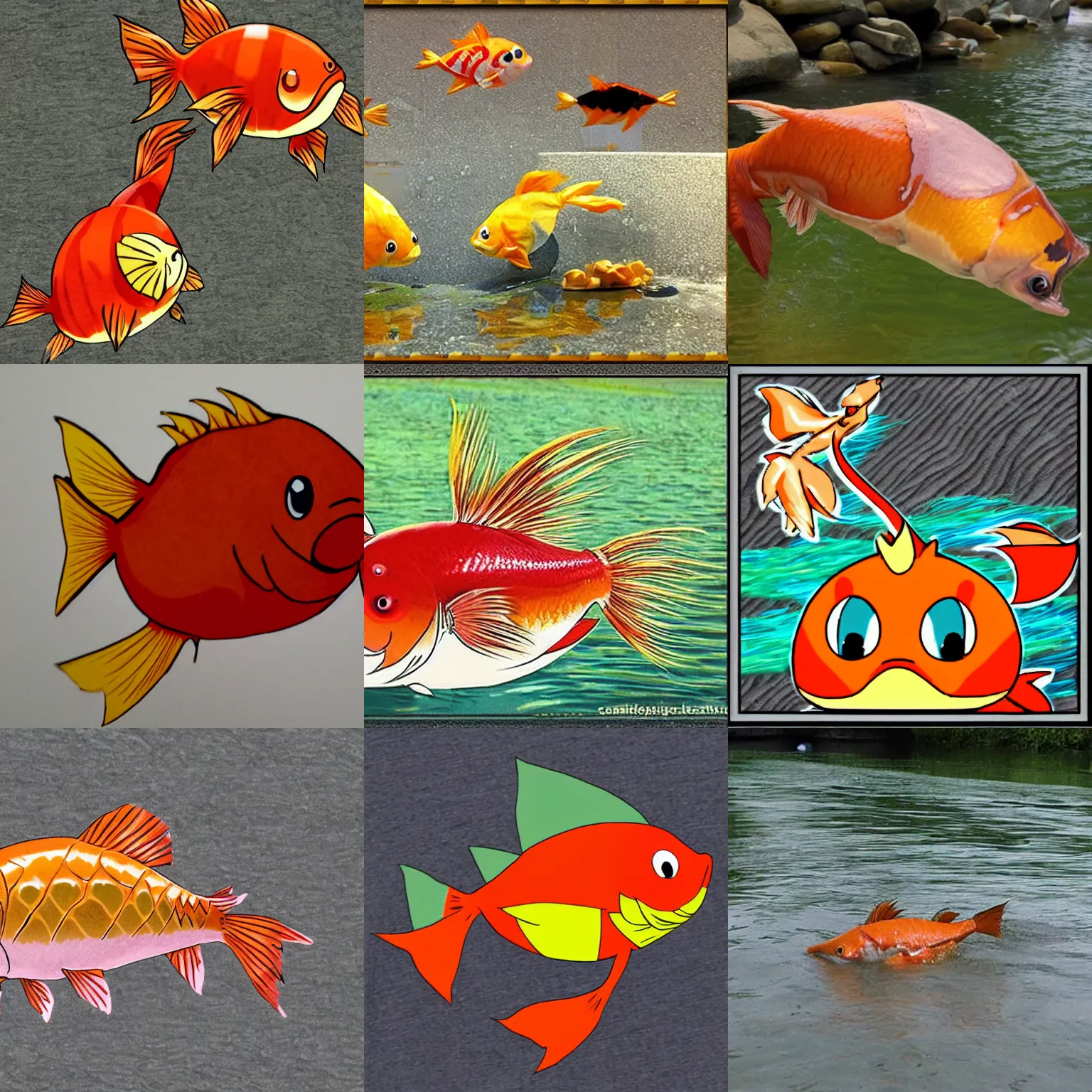 Prompt: magikarp