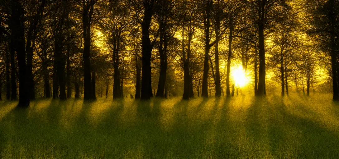 Image similar to diffused light in the meadows