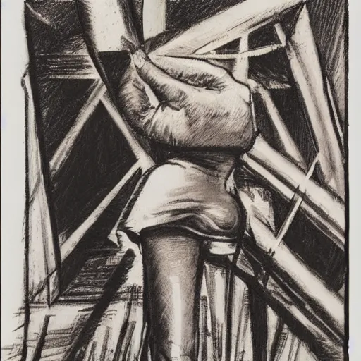 Image similar to A conceptual art. A rip in spacetime. Did this device in her hand open a portal to another dimension or reality?! by Reginald Marsh, by Tony Conrad defined, exciting