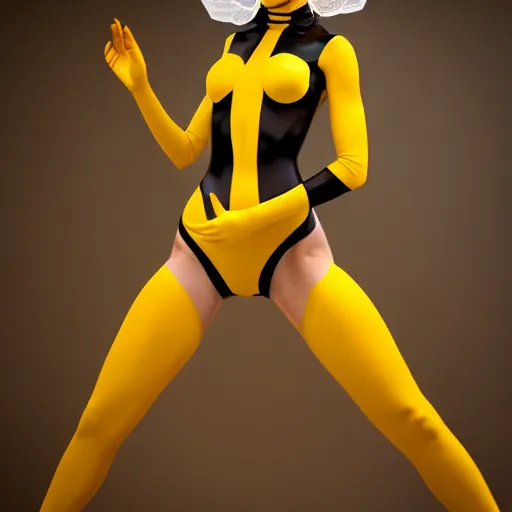 Halloweencostumes.com Large Women Women's Honey Bee Bodysuit