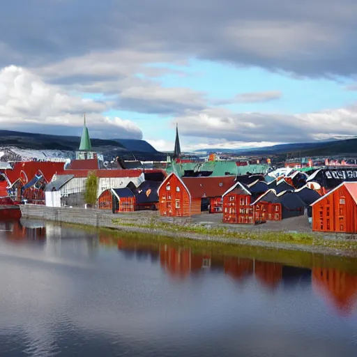 Prompt: Trondheim