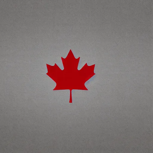 Image similar to the new flag of canada. simple