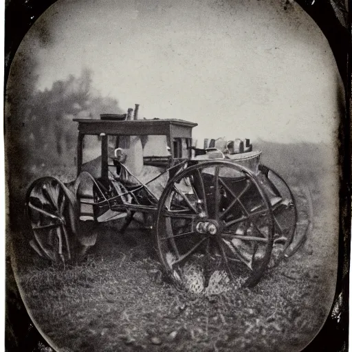 Image similar to tintype photo of a twister