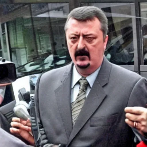 Image similar to Igor Ivanovich Strelkov(Girkin) aggressively calls for total mobilization