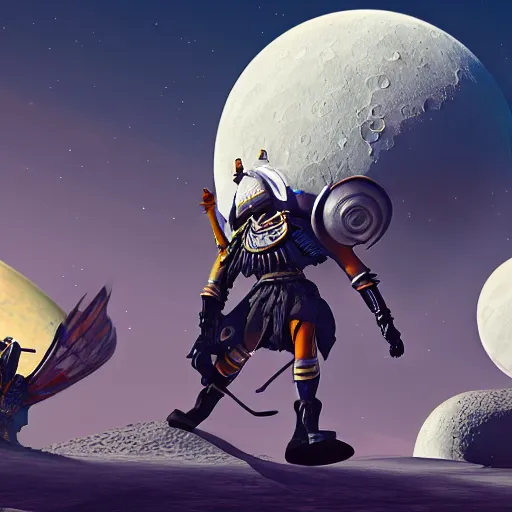 Prompt: Moon pirates, Digital Art, 8k, Unreal Engine 5