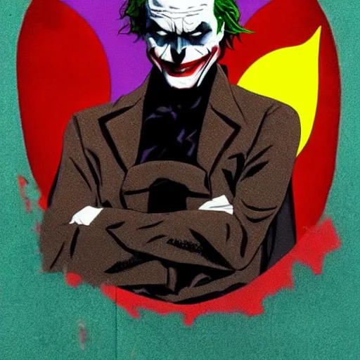 Prompt: The Joker as Batman