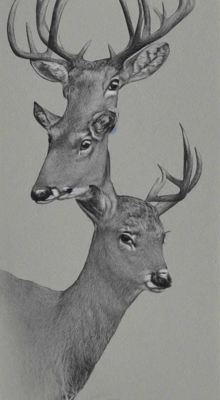 Image similar to a portrait of a Buck in suit