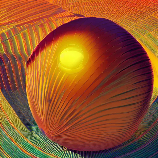 Prompt: 3 d render, sunlight study, the universe is a spheroid region 7 0 5 meters in diameter, art nouveau, by goya and lisa frank, 8 k, sharp focus, octane render