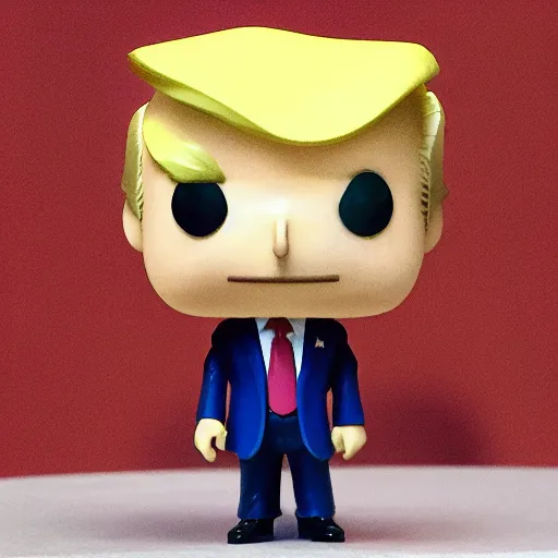 Image similar to Donald Trump as a Funko Pop figurine