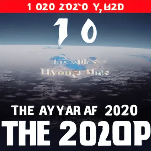 Prompt: the year 2 0 2 0