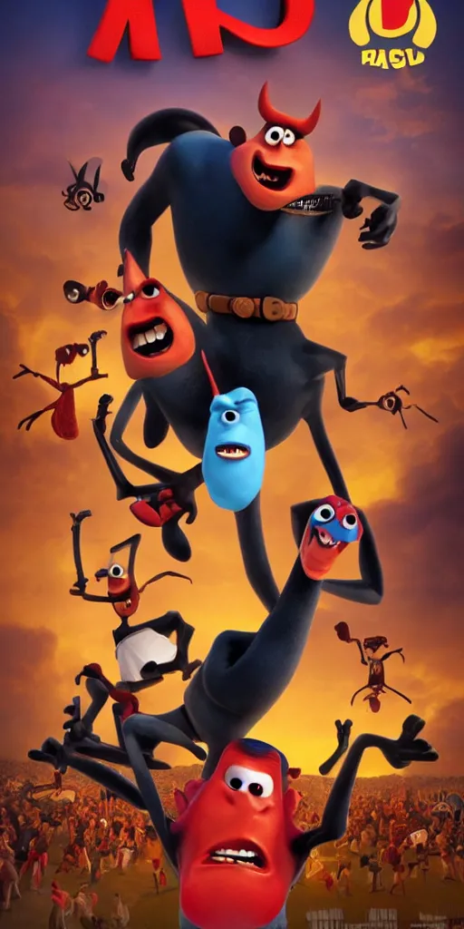 Image similar to pixar devil