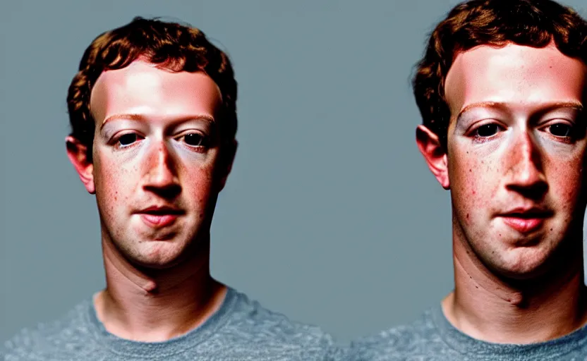 Prompt: 70s movie still full-lenght portrait of a Mark Zuckerberg, by Irving Penn, Cinestill 800t 35mm Eastmancolor, heavy grainy picture, very detailed, high quality, 4k, HD criterion, precise texture