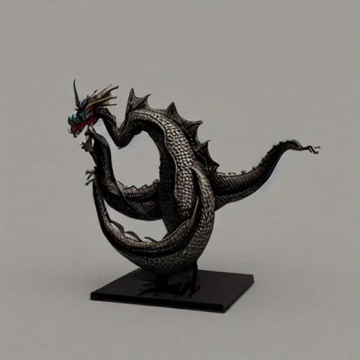 Image similar to one legged dragon in contemporary style