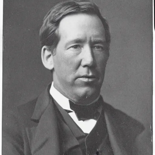 Prompt: a photograph of tim allen taken in 1 8 6 5