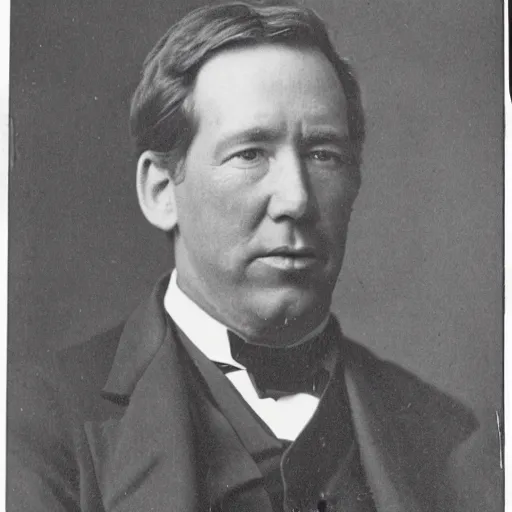 Image similar to a photograph of tim allen taken in 1 8 6 5