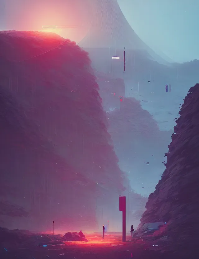 Image similar to liminal space, artwork by tooth wu and wlop and beeple and greg rutkowski and simon stalenhag