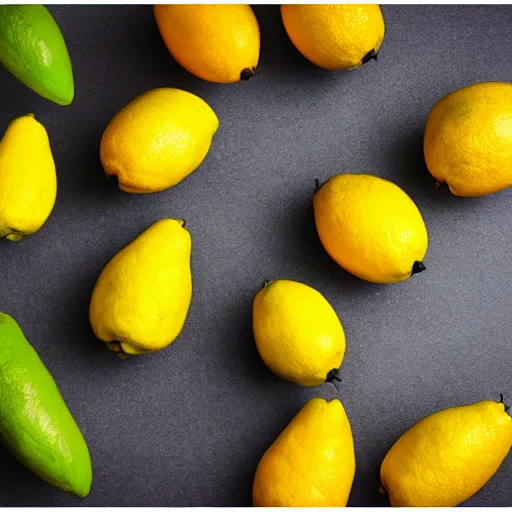 Image similar to high quality studio photography of etrog, citron, bright solid background