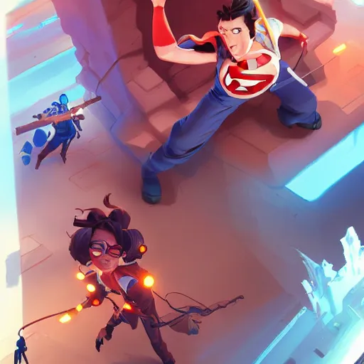 Prompt: hero world ghostbusters, behance hd by jesper ejsing, by rhads, makoto shinkai and lois van baarle, ilya kuvshinov, rossdraws global illumination