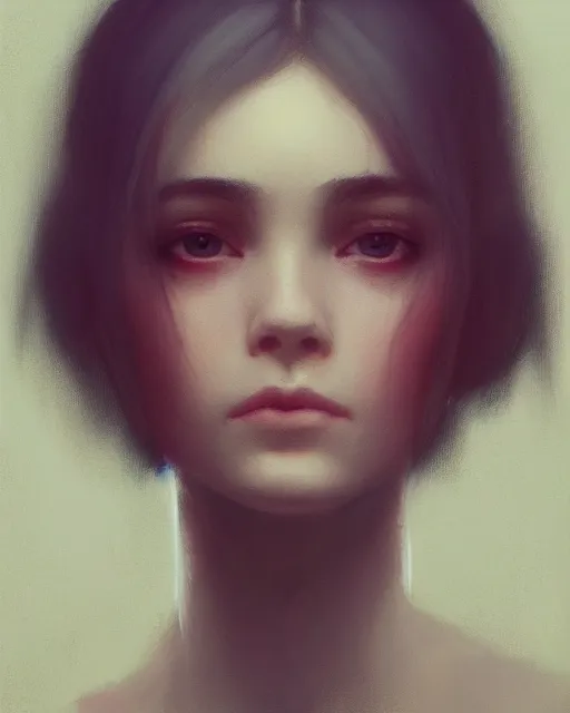 Image similar to a highly realistic, true to life portrait of a young woman, sharp focus, by ilya kuvshinov, ruan jia, tom bagshaw, trending on artstation, cinematic lighting, hyper realism, octane render, 8 k, hyper detailed.