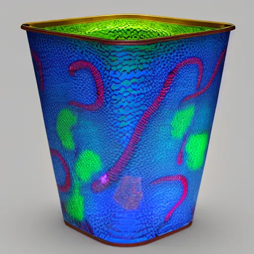 Image similar to bright wavy japanese galaxy cylinder snake hearse bucket jar, by valentine hugo and alberto giacometti and michelangelo, cubist, matte painting, rendered in cinema 4 d