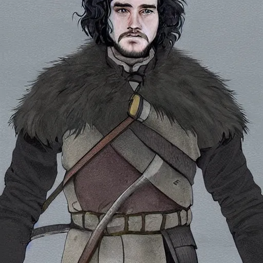 Prompt: john snow with Studio Ghibli art style, artstation hall of fame gallery, editors choice, #1 digital painting of all time, most beautiful image ever created, emotionally evocative, greatest art ever made, lifetime achievement magnum opus masterpiece, the most amazing breathtaking image with the deepest message ever painted, a thing of beauty beyond imagination or words