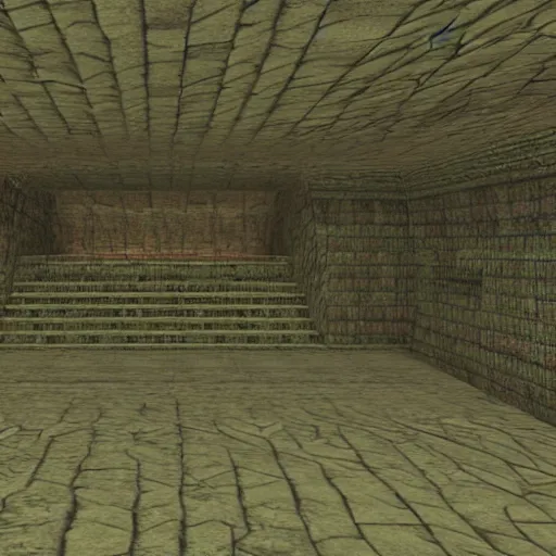 Prompt: Discreetly taken footage of the underground kingdom of Agartha, 2000s digicam, grainy