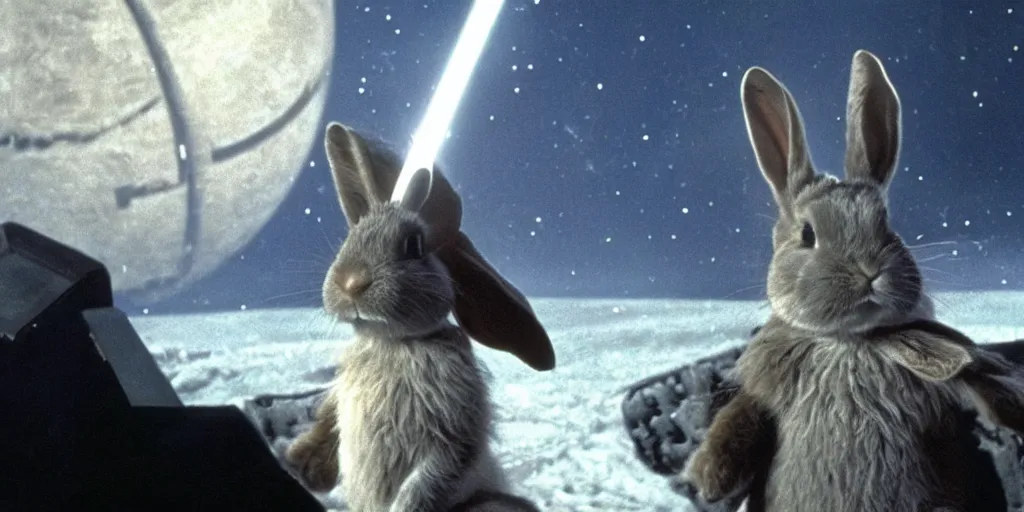 Image similar to a rabbit in the movie star wars empire strikes back screenshot