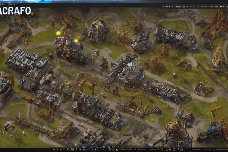 Prompt: factorio game, art by den beauvais and rudolph belarski and thomas kidd, trending on artstation, iridescent lighting product view blueprint, narrative realism, featured on artstation, unreal engine 5, brocade