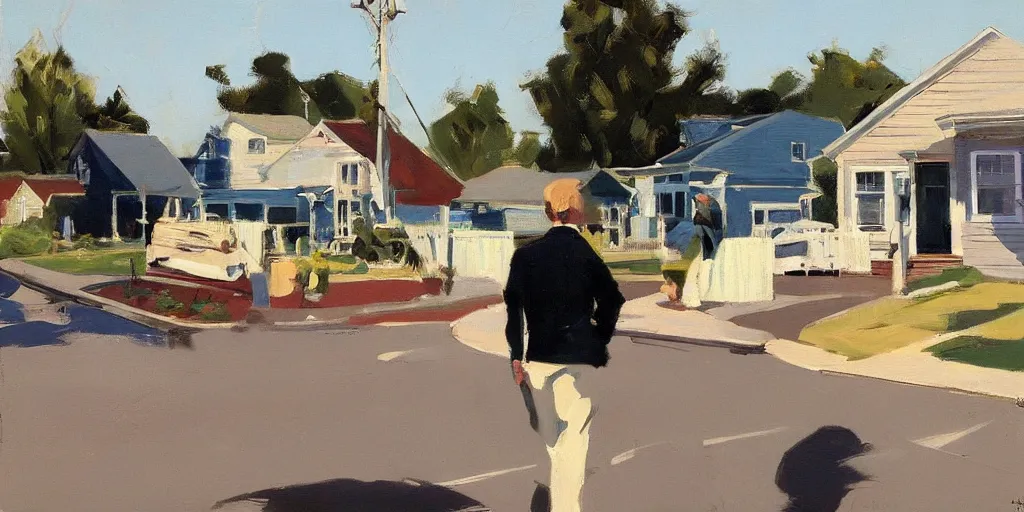 Image similar to us suburbs ben aronson 1950