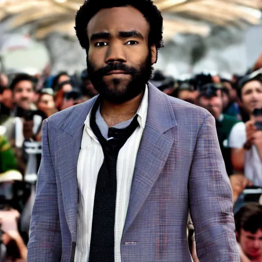 Image similar to donald glover