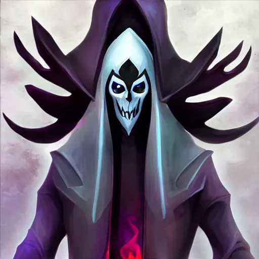 Prompt: Karthus from League of Legends as an Among Us character