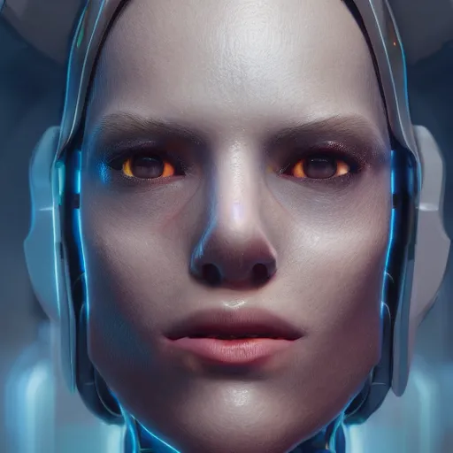 Prompt: portrait of robot, 8 k uhd, unreal engine, octane render in the artstyle of finnian macmanus, john park and greg rutkowski