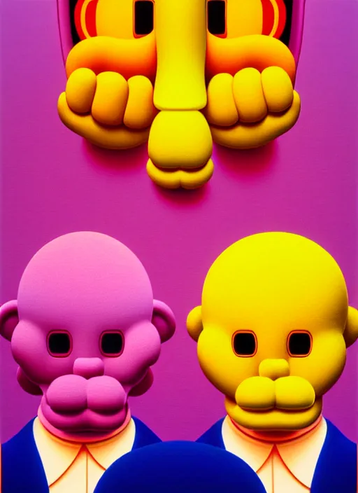 Image similar to flower men by shusei nagaoka, kaws, david rudnick, airbrush on canvas, pastell colours, cell shaded, 8 k