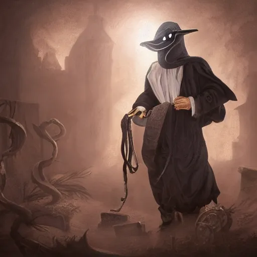 Prompt: teenage plague doctor prom photo. extremely lush lifelike detail. award - winning digital art by ansel adams, alan lowmax, steichen. surreal scientific photoillustration, masterpiece, artstation, shutterstock polycount contest winner, biomorphic. child larva plague doctor