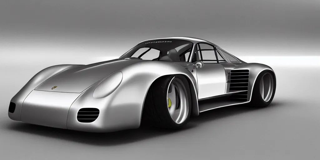 Image similar to porsche 959 from the future. hypercar. photo realistic 35mm Khyzyl Saleem