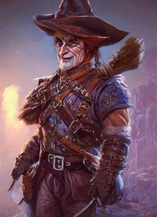 Prompt: highwayman, ultra detailed fantasy, dndbeyond, bright, colourful, realistic, dnd character portrait, full body, pathfinder, pinterest, art by ralph horsley, dnd, rpg, lotr game design fanart by concept art, behance hd, artstation, deviantart, hdr render in unreal engine 5