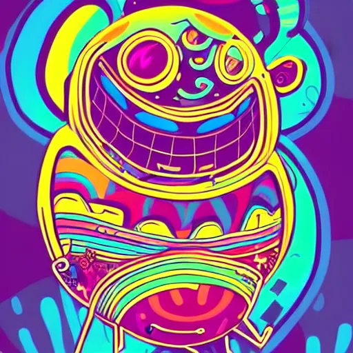 Prompt: colorful kerby rosanes style art, doodle, colorful doodles, artstation, dribbble, pinterest, very detailed, high resolution, white background