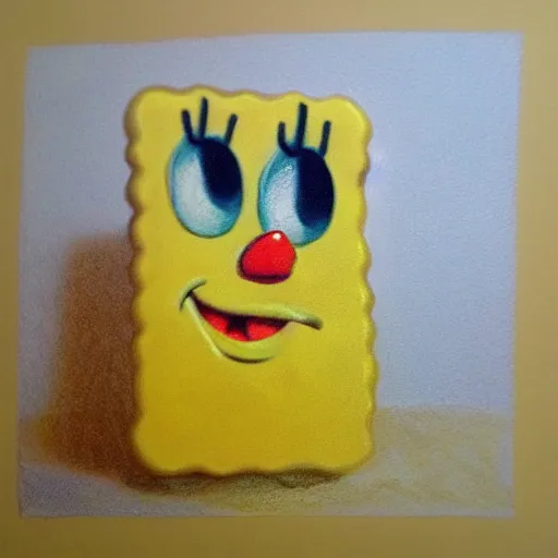 Prompt: eggspongebob. hyperdetailed photorealism