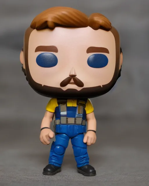 Prompt: A Tim the Toolman Taylor Funko Pop. Photographic, photography