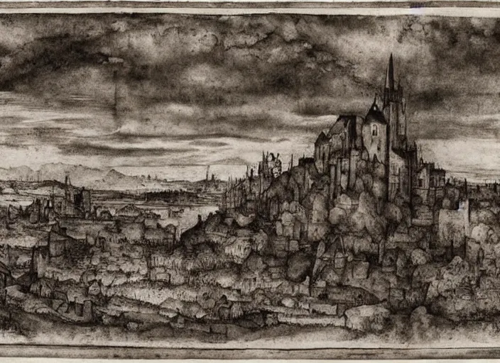 Image similar to matte painting, durer