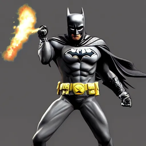 Prompt: batman in the style of final fantasy airborne brigade