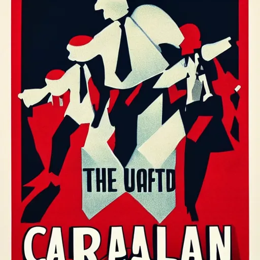 Prompt: capitalism poster