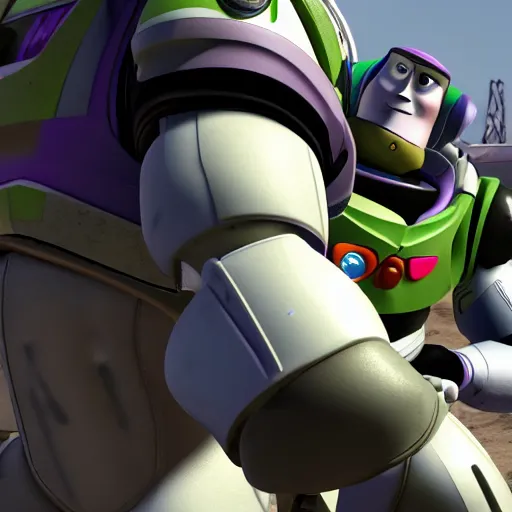 Prompt: Buzz Lightyear in Call of Duty Black ops, highly detailed, high quality, HD, 4k, 8k, Canon 300mm, professional photographer, 40mp, lifelike, top-rated, award winning, realistic, sharp, no blur, edited, corrected, trending