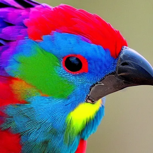 Image similar to The worlds cutest!!! bloodthirsty colorful bird