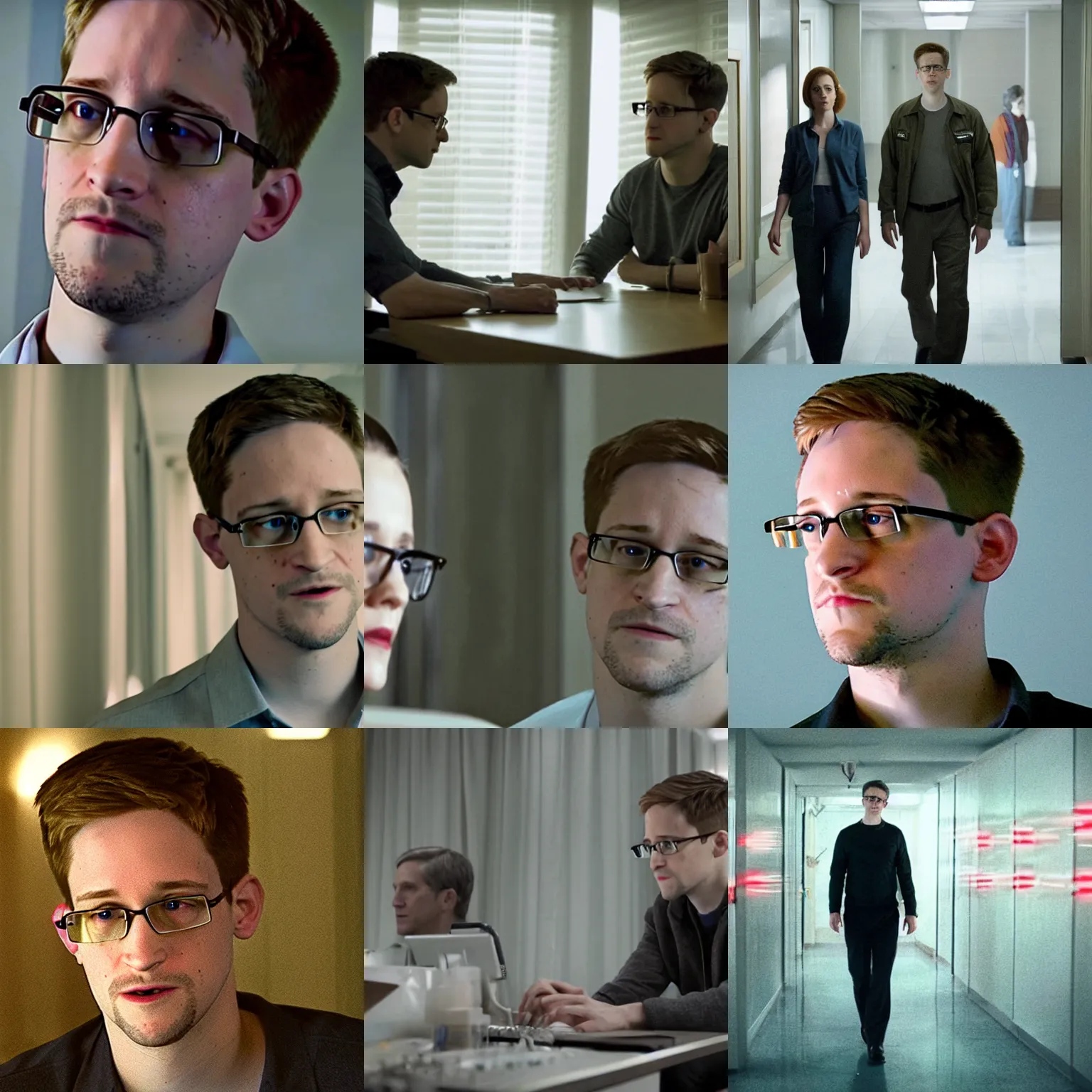 Prompt: a film still from snowden ( 2 0 1 6 )