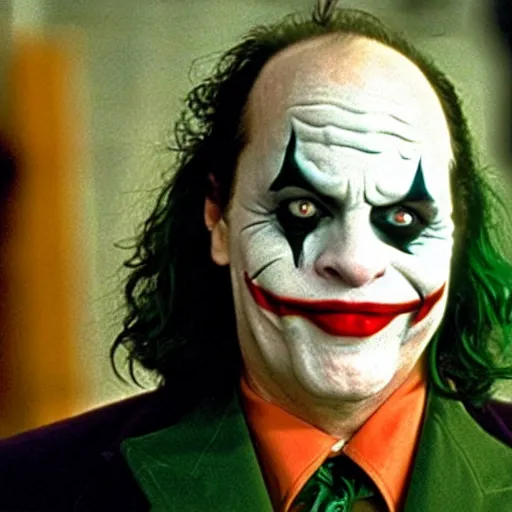 Image similar to george costanza as the joker in tim burton's batman ( 1 9 8 9 )